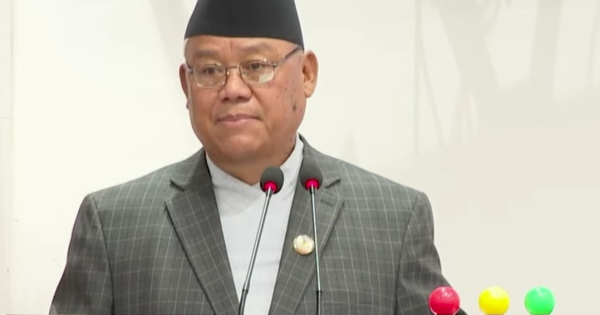 विपक्षी दलका नेता आङ्देम्बेको संसदमा भने, ‘गिनिज बुकमा प्रधानमन्त्रीको नाम लेखिने भयो’